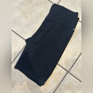 Fabletics: Black Biker Shorts (Size L/XL)